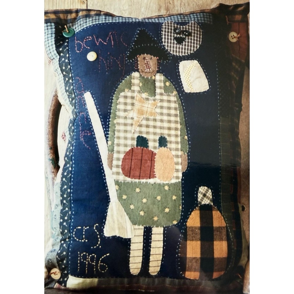 Bewitching Annie Fall Pillow Pattern By Calico Station A Country Design By Cheri